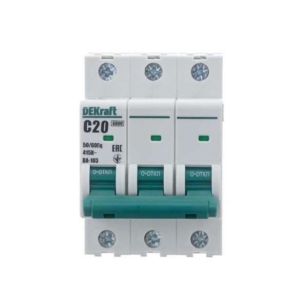 купить Автомат 3Р 20А C 6кА ВА-103 Schneider Electric в Иванове Автомат 3Р 20А C 6кА ВА-103 Schneider Electric