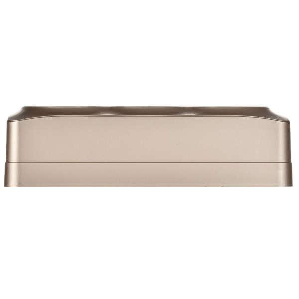 Глори шампань розетка открытая 3-мест заземление IP20 