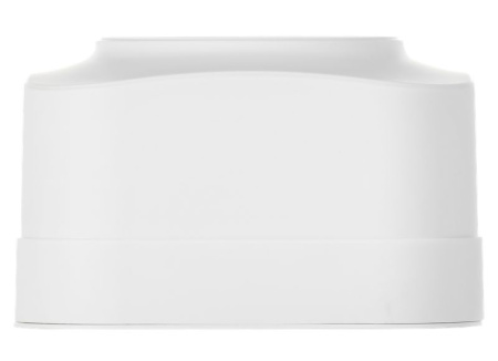 Глори белый розетка открытая 1-мест заземление шторки IP20 