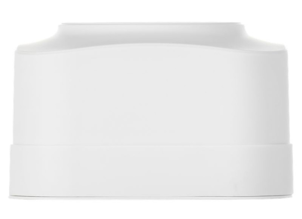 Глори белый розетка открытая 1-мест заземление шторки IP20 