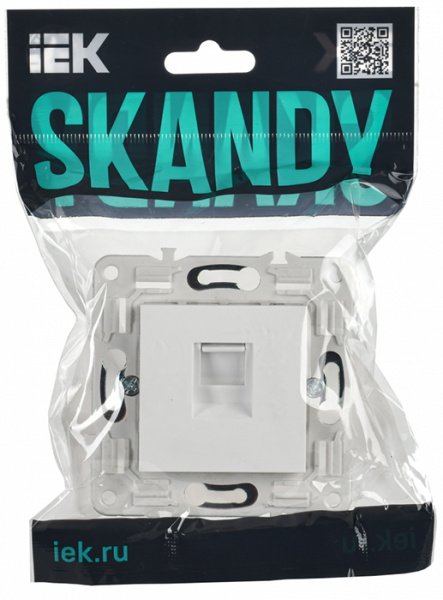 SKANDY Роз. комп. RJ45 кат.5E SK-K01W арк. бел. IEK