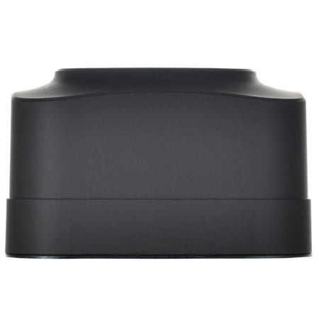 Глори черный розетка открытая 4-мест заземление IP20 