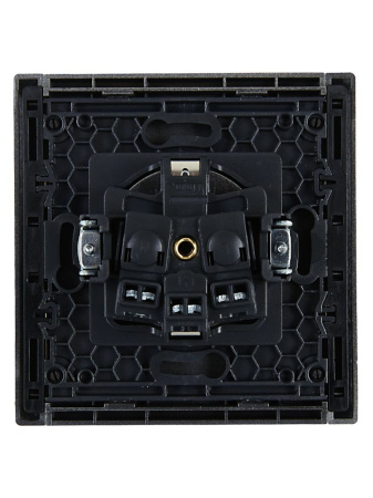 купить Фортепиано сталь розетка скрытая 1-мест заземление шторки IP20  в Иванове Фортепиано сталь розетка скрытая 1-мест заземление шторки IP20