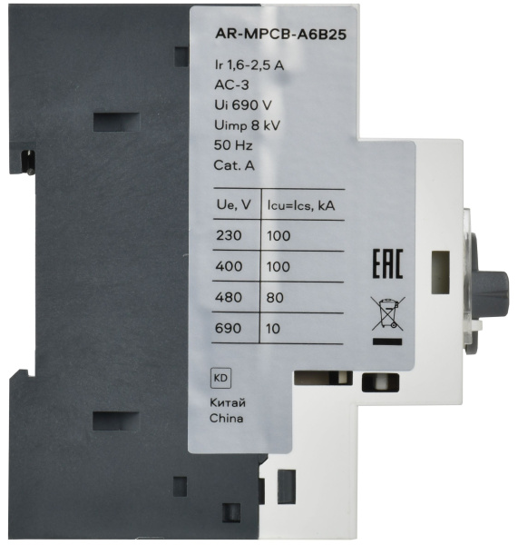 Автомат защиты двигателя 1,6-2,5А GV2P IEK ARMAT