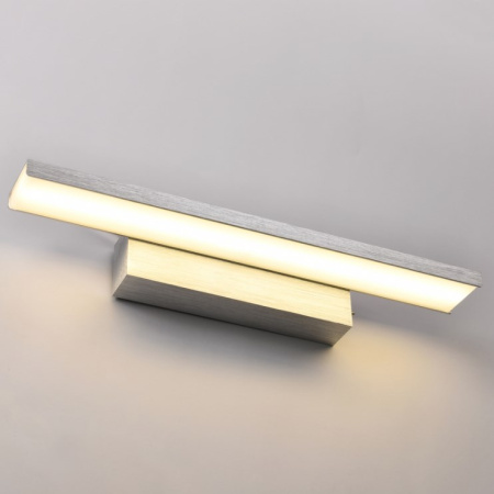 Светильник настенный свд 8Вт 4000К 560лм серебро IEK