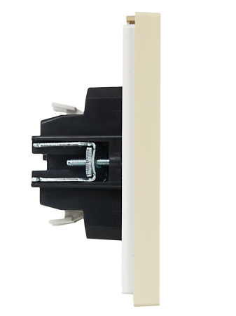 Фортепиано ваниль переключатель 1кл скрытая 10А IP20 