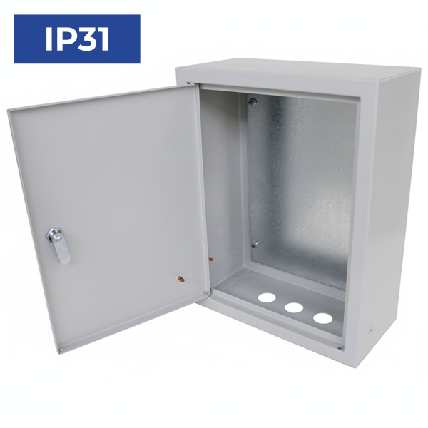 Корпус ЩМП-1-1 395*310*150мм IP31 металл серый Электростандарт (Киров)