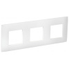 SKANDY Рамка 3-мест. SK-F03W арк. бел. IEK