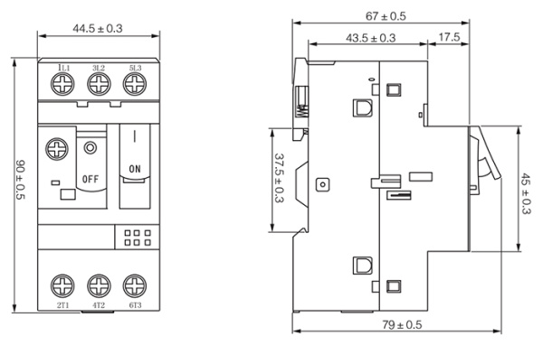 купить Автомат защиты двигателя 0,63-1А ПРК32 IEK в Иванове Автомат защиты двигателя 0,63-1А ПРК32 IEK
