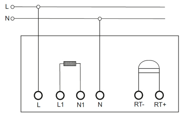 Фортепиано терморегулятор теплого пола скрытая 10А белый IEK 