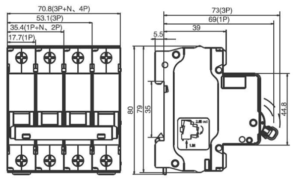 купить Автомат 1Р 20А B 4,5кА ВА-101 Schneider Electric в Иванове Автомат 1Р 20А B 4,5кА ВА-101 Schneider Electric