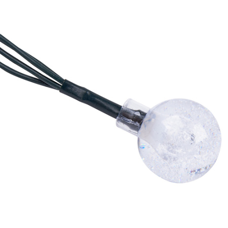 Гирлянда свд на солнечной батарее 4500мм IP44 нить 30свд мультиколор 2режима