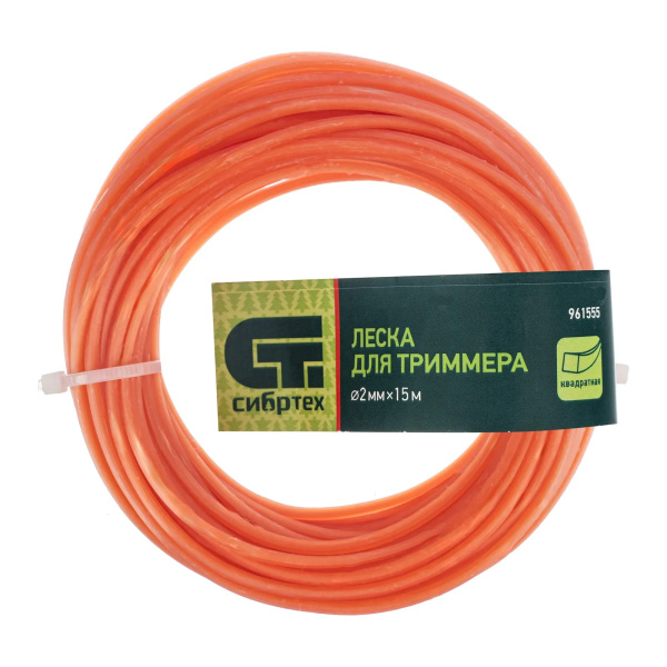 купить Леска для триммеров 2,0мм*15м квадрат в Иванове Леска для триммеров 2,0мм*15м квадрат