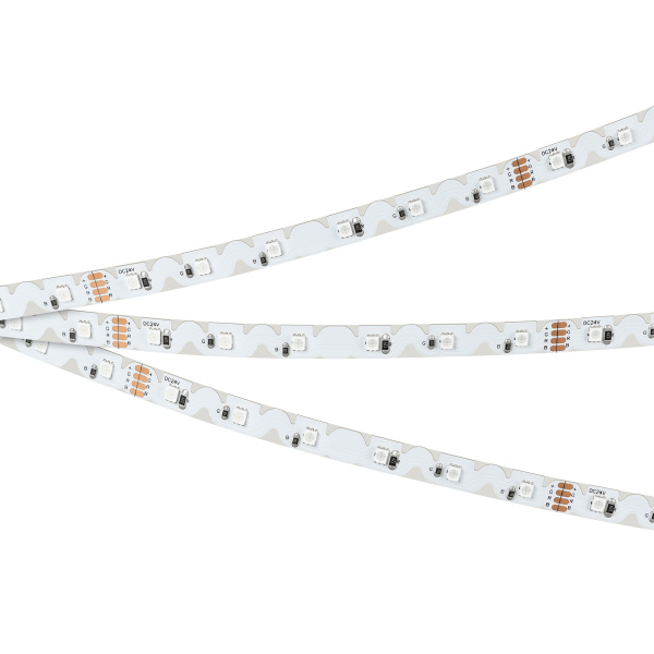купить Лента свд 24В 8Вт/м 60свд/м RGB 288лм/м 2835 IP20 Arlight  в Иванове Лента свд 24В 8Вт/м 60свд/м RGB 288лм/м 2835 IP20 Arlight
