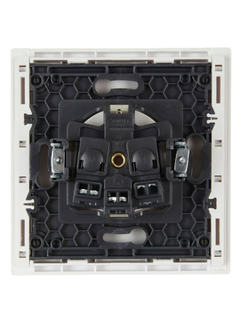 купить Фортепиано белый розетка скрытая 1-мест заземление IP20  в Иванове Фортепиано белый розетка скрытая 1-мест заземление IP20