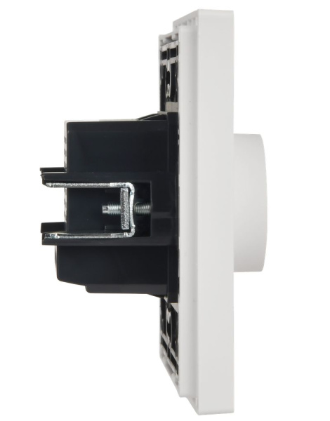 Фортепиано терморегулятор теплого пола скрытая 10А белый IEK 