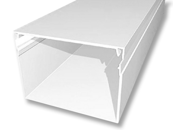 купить Кабель-канал 60*40мм белый IEK 2/18м Эколайн в Иванове Кабель-канал 60*40мм белый IEK 2/18м Эколайн